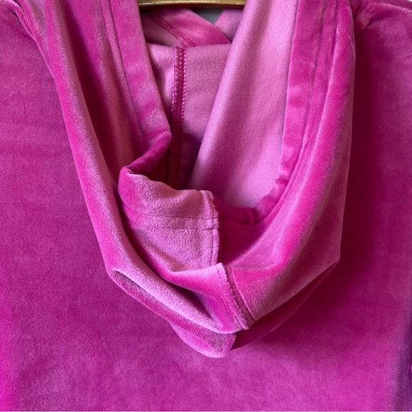 ✨3/$20✨ George Women’s Pink Velour Long Sleeve Hoodie - Picture 7 of 7